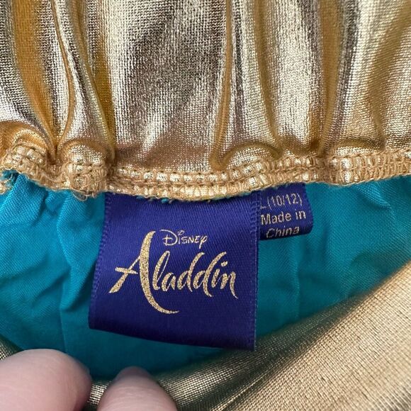 Disney Aladdin Kid’s Large Costume Cosplay Halloween - Picture 6 of 11